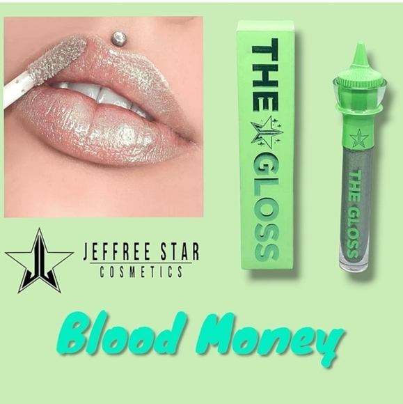 Jeffree Star Cosmetics The Gloss Blood Money Iridescent Lip Gloss Makeup - Picture 1 of 3